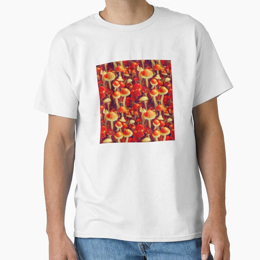 Trippy Red Magic Mushrooms #4 by Unicorn Trainwreck