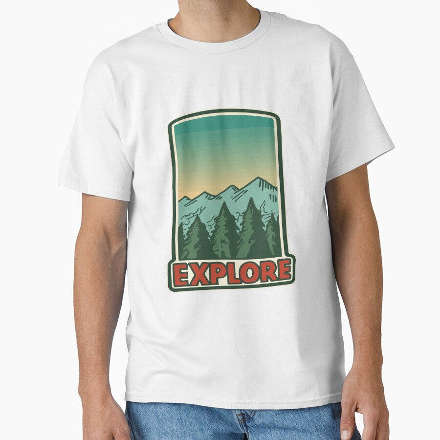 Explore Outdoors Present Adventurer Gift by RoguePixel