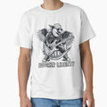 Rockin’ Liberty American Eagle Patriotic Guitar Tee by BlankCanvasHaHa