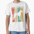 American Foxhound Dog Vintage Retro Style by rafaeltto