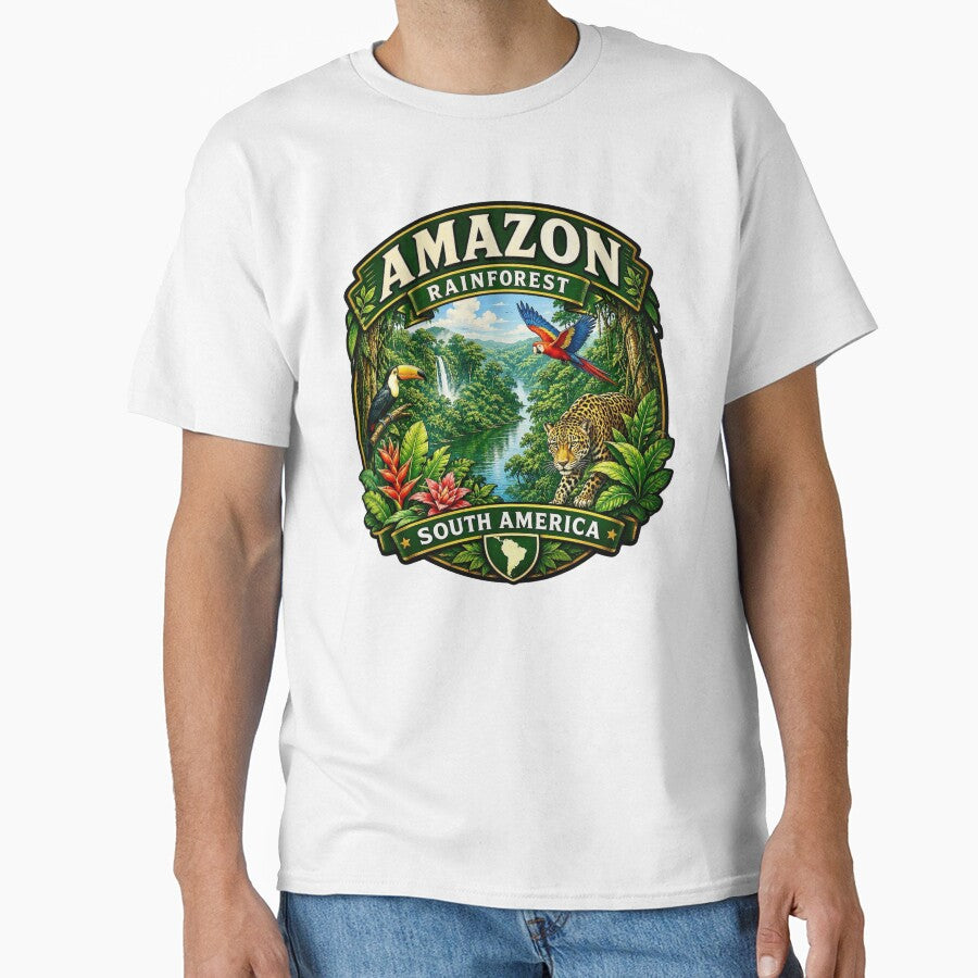 Amazon Rainforest - South America by Myra365Art