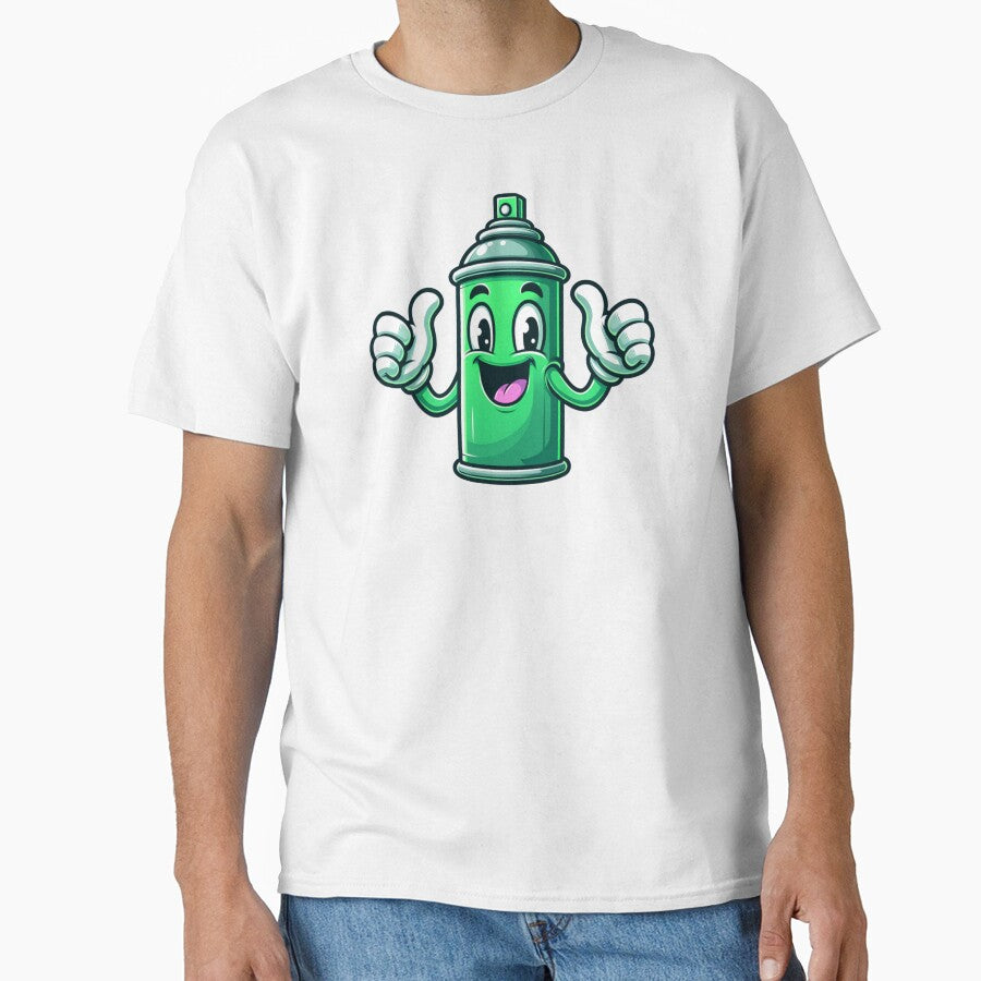 Graffiti Unleashed: Smiley Spray Can by 2wear