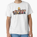 Cute Cartoon Characters Group Walking Together by SpacePride