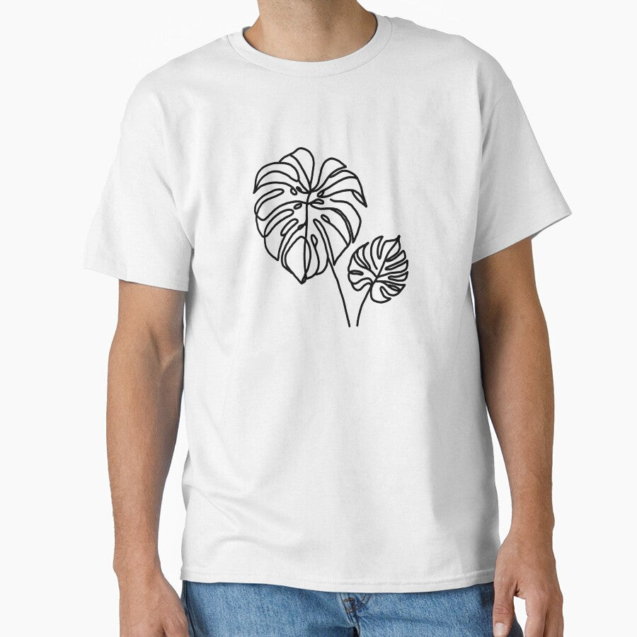 Monstera Leaves Line Art by irissletters