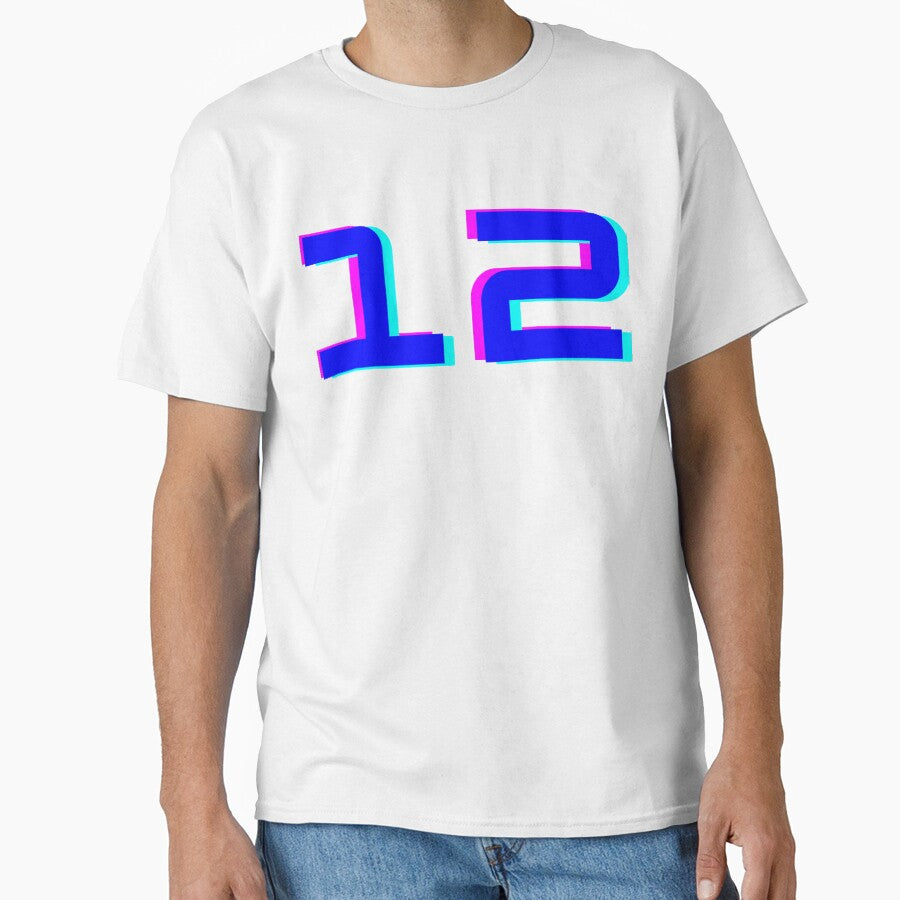 Number 12 / number twelve suitable for training by Constructive27