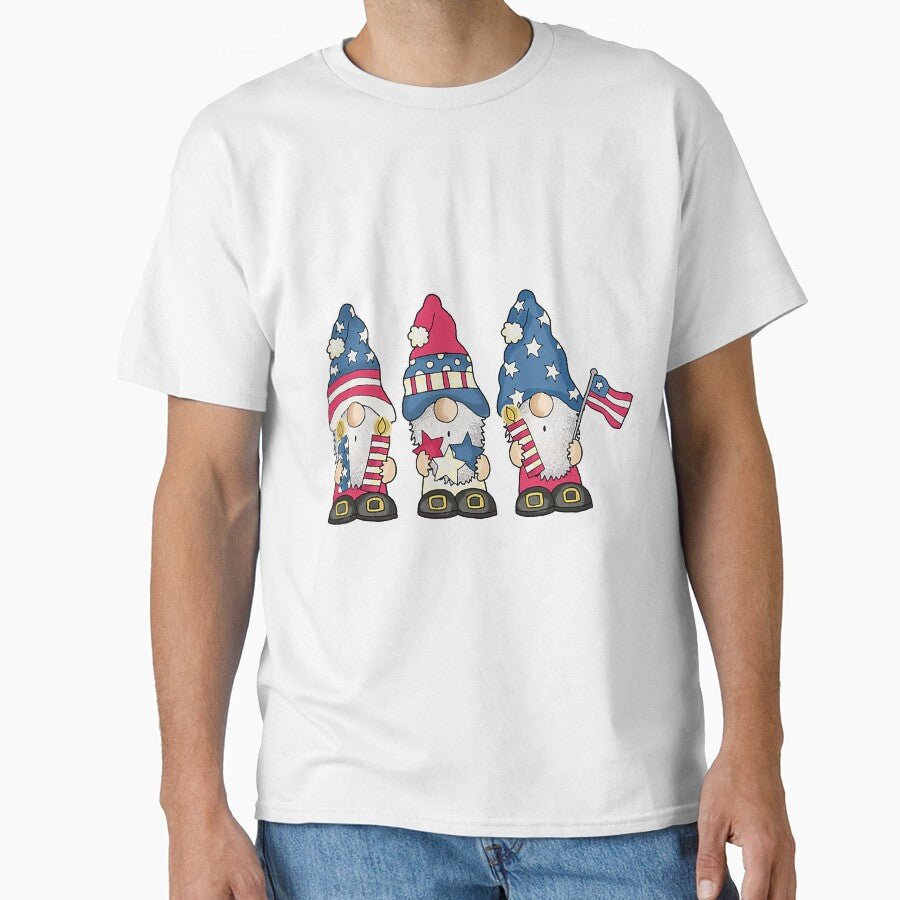 Patriotic Gnomes Merry Christmas Xmas by BundlerVq