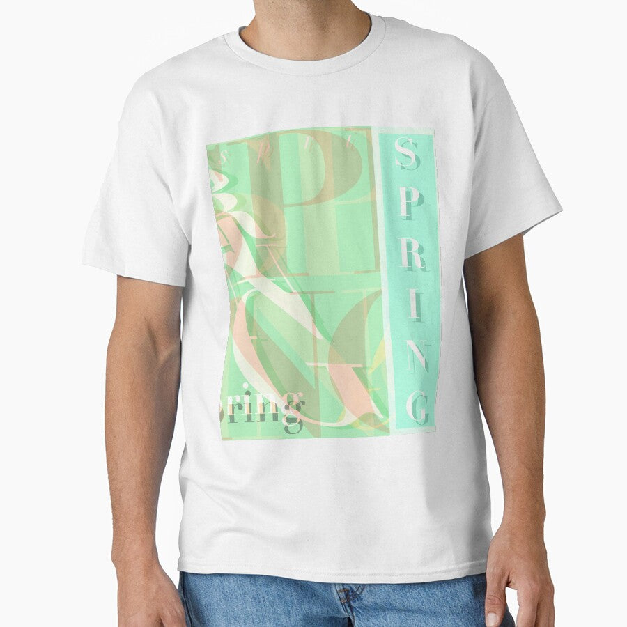Copy of Spring Green Text Pattern Design by jociart