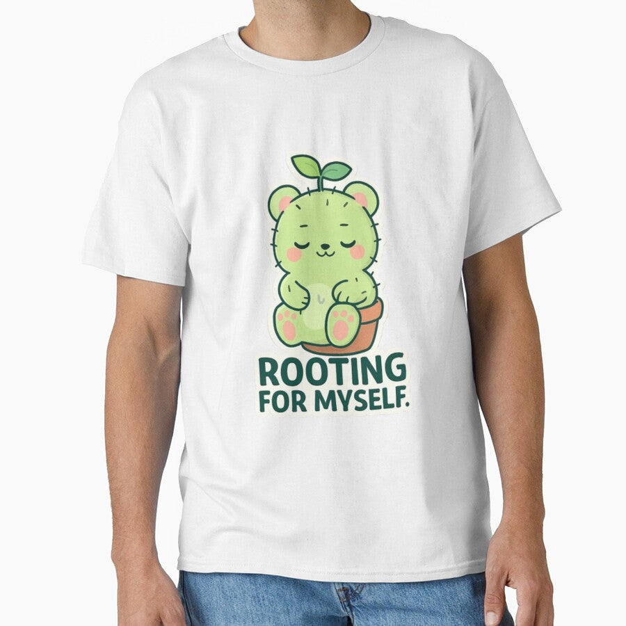 Rooting for Myself – Aloe Bear Sticker by VibeCraft3