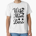 wife mom boss, For Boss, Boss Day by micarto