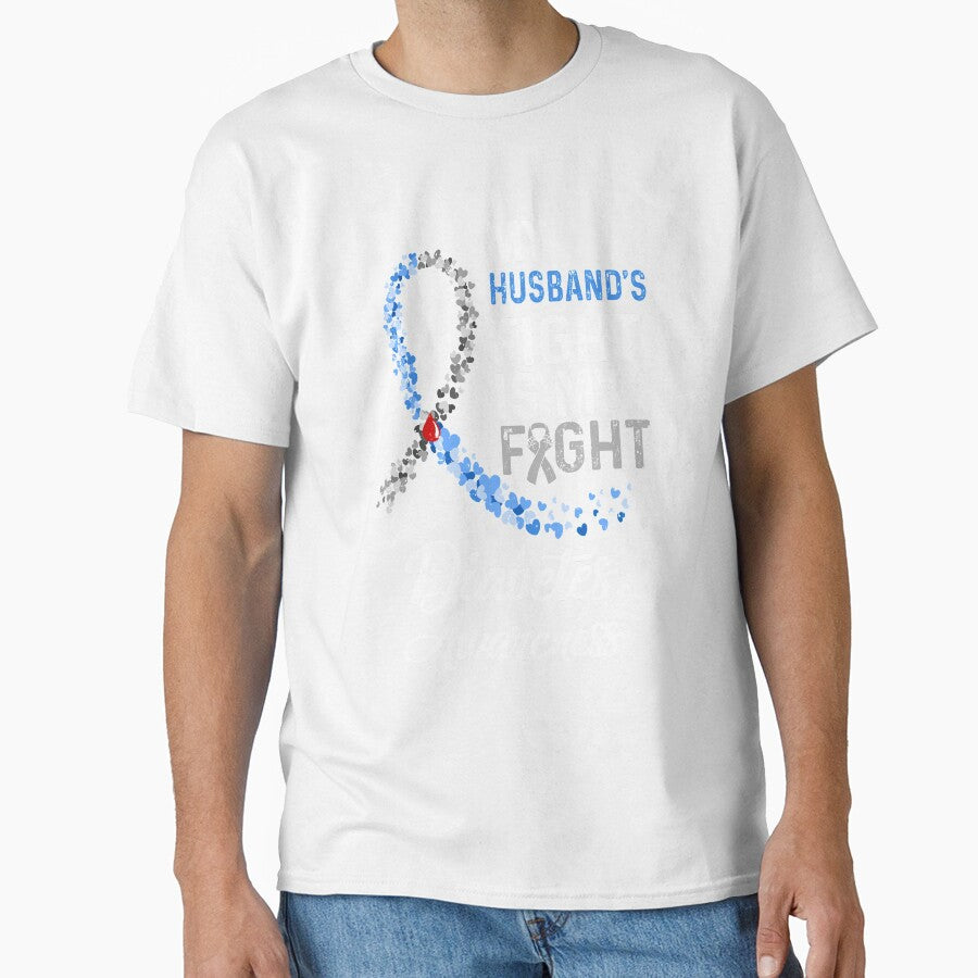 My Husbands Fight Is My Fight Diabetes Cancer Awareness by KAYLAELSIE