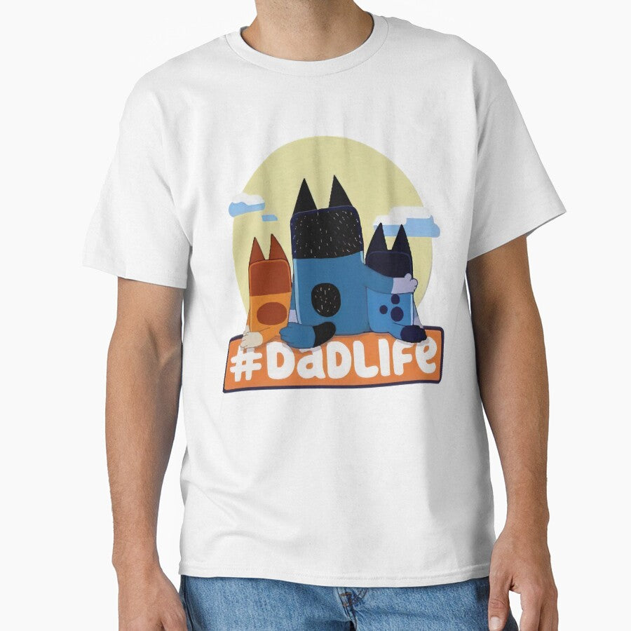 Blue Dad Life T-Shirt by AnnaMFinch