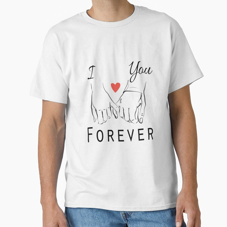 Pinky Promise shirt 1st anniversary gift for husband, 10 year anniversary gift for husband, second anniversary gift for husband, by GalleryArtField