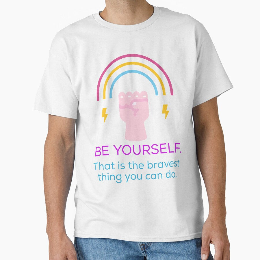 Be yourself. Be brave. by PaperDreamPod