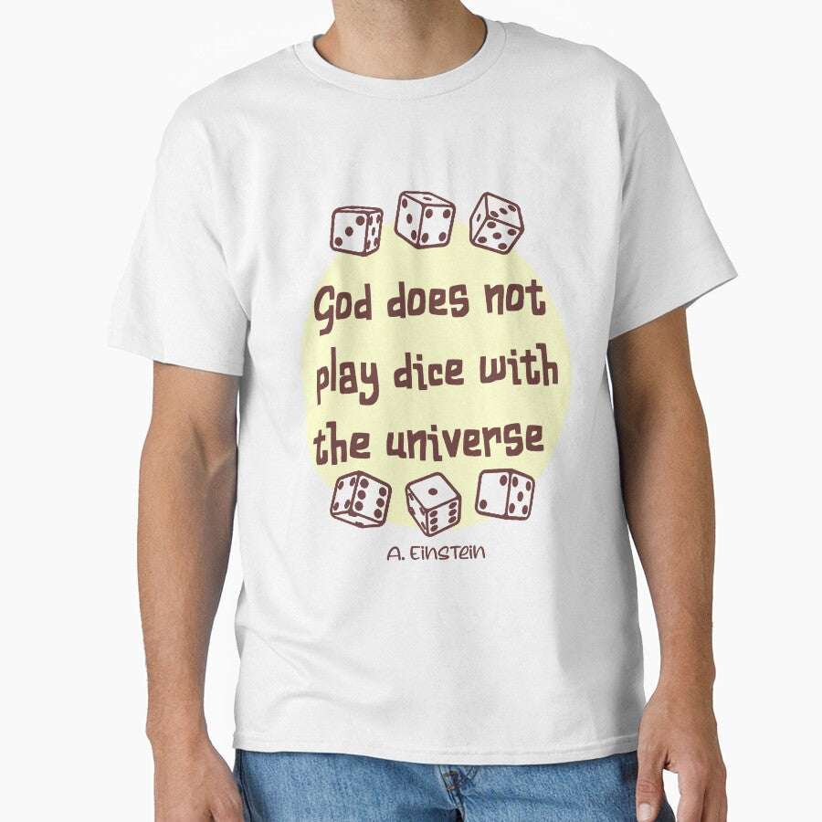 God does not play dice with the universe by sandpiperstudio