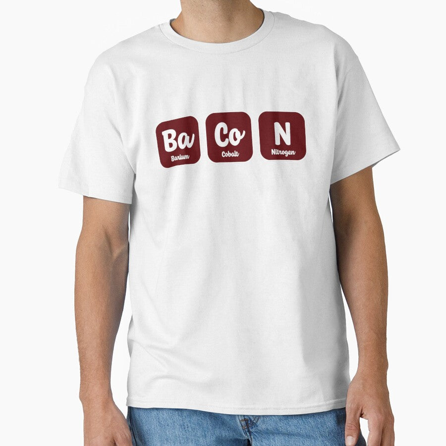 Bacon Chemistry Periodic Table Science by WarmlyGreetings