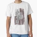 Vintage Retro Dirt Bike American Flag by Ryan89-Design