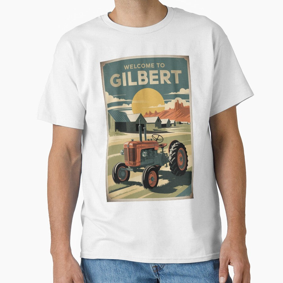 Gilbert Vintage Travel Poster by TravelerRat