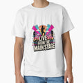 Live From The Main Stage T-Shirt – Retro Neon Concert Singer Graphic for Music Lovers & Festival Fans by GemBob Creations