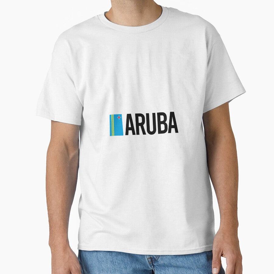Aruba Country Flag - Minimal Design collection by randomorder