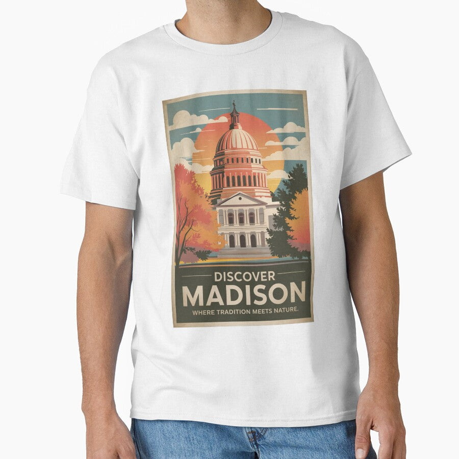 Maddison Vintage Travel Poster by TravelerRat