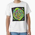 Neon Pop Art Cabbage Spiral - High Contrast Veggie Aesthetic by KuroAtelier