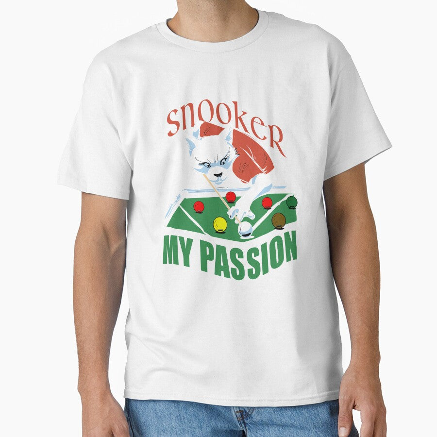 Billiard fox, snooker my passion billiard saying, leisure outfit for billiard players by ChrUzDesigner