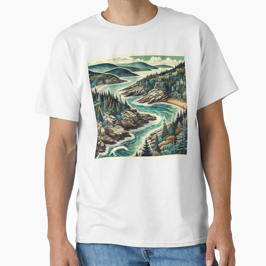 National Parks Series #24 – Acadia National Park – Coastal Serenity by Meta2Physical