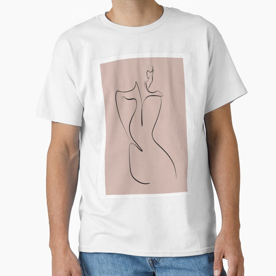 Minimalistic Figure Line Art by violinh