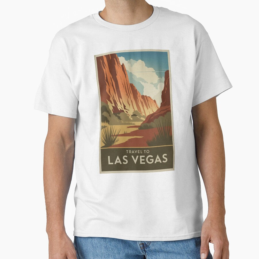 Las Vegas Vintage Travel Poster by TravelerRat