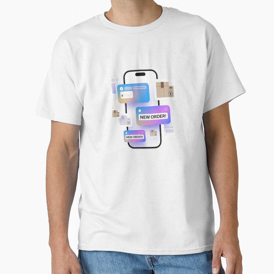 That New Order Feeling Funny Ecommerce Seller Design by YounexxART
