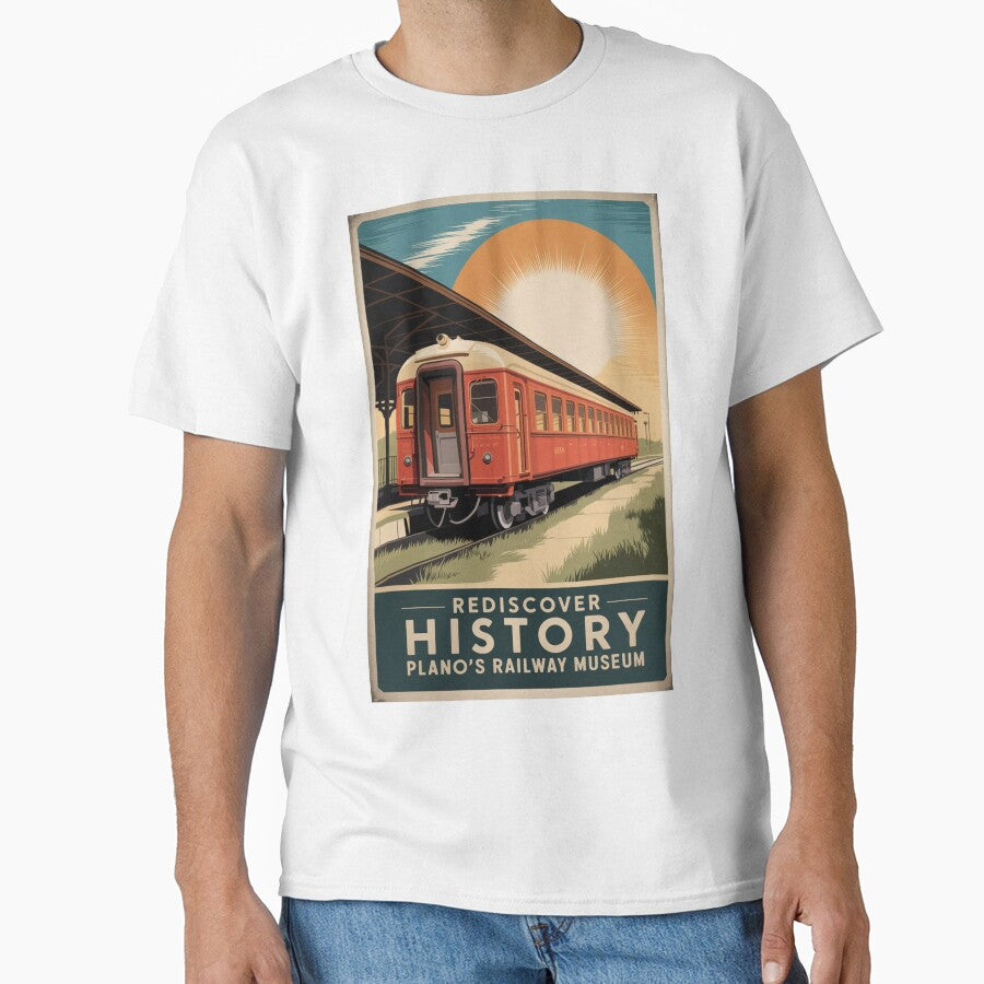 Plano Vintage Travel Poster by TravelerRat