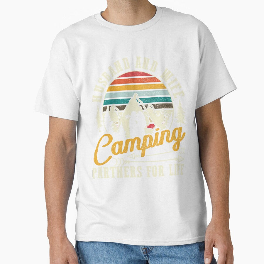 Husband And Wife Camping Partners For Life Sweet by katieschunk