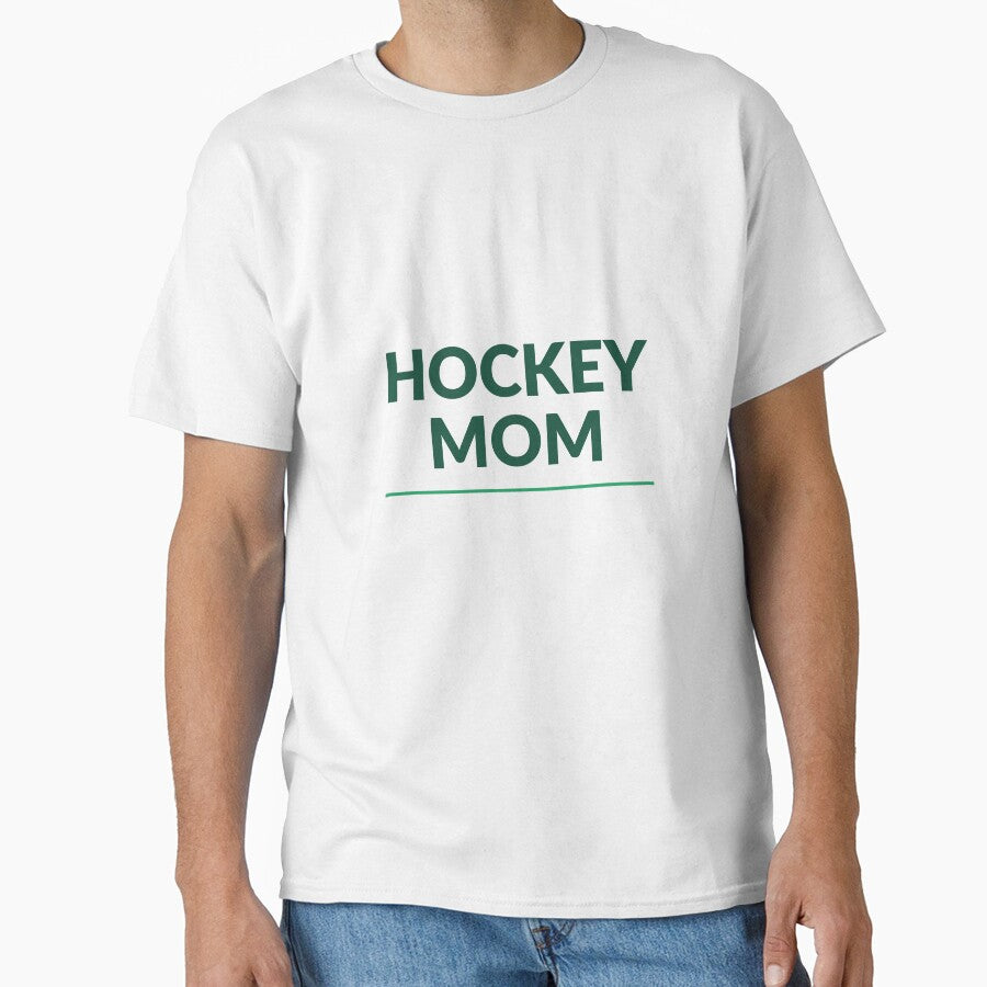 Hockey Mom Shirt | Funny Sports Mother's Day Gift for Hockey Moms by Daily Mood Tees