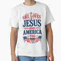 She loves Jesus and America too by HandicraftArt