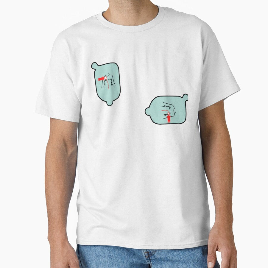 Defibrillator Pads drawing by Blondiabshop