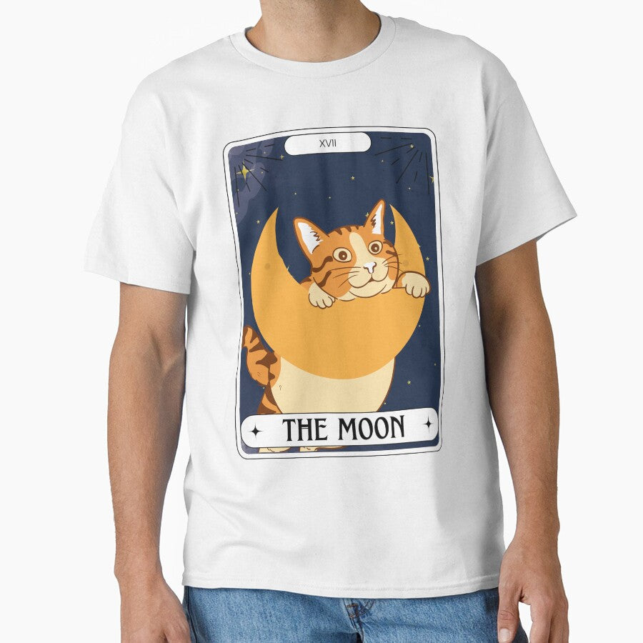 Tarot Card Tiger Cat The Moon by BettySpicer