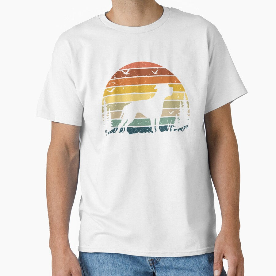 American Bulldog Dog Retro Vintage by rafaeltto