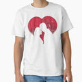 Red Heart Copule Valentine's Day Gift for her and him by StanPera