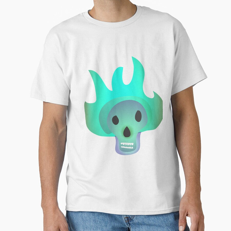 Gradient SKull on Black by mayankdozdesign