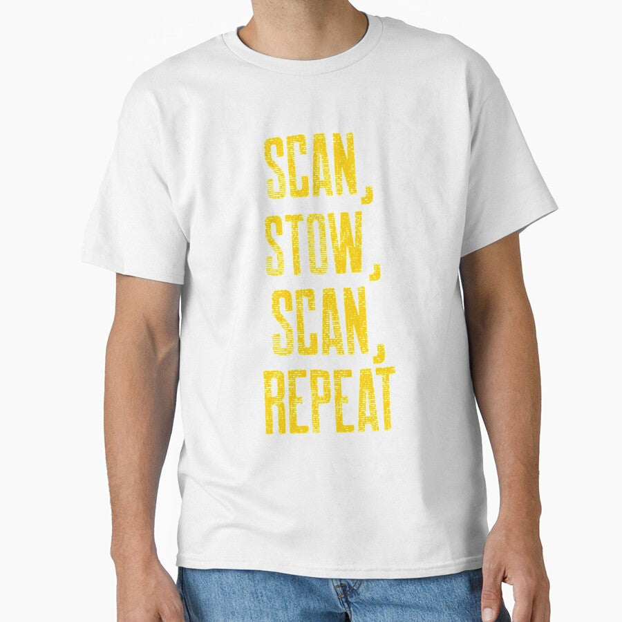 Scan, Stow, Scan, Repeat O by MavAndCoShop