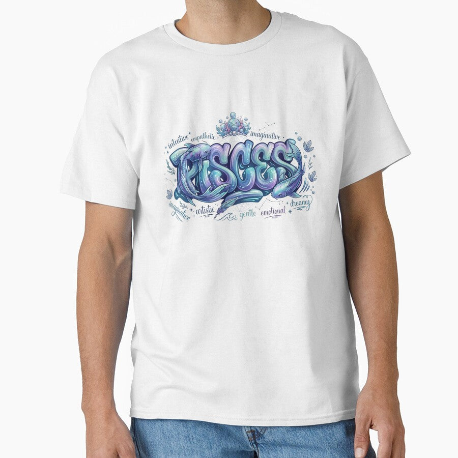 Pisces Zodiac Signs, Horoscope Street Art by BreezifyDesignStudio