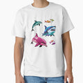 Shark Week Gang with Dolphins and Fish by sweetdreamers