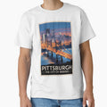 Pittsburgh Vintage Travel Poster by TravelerRat