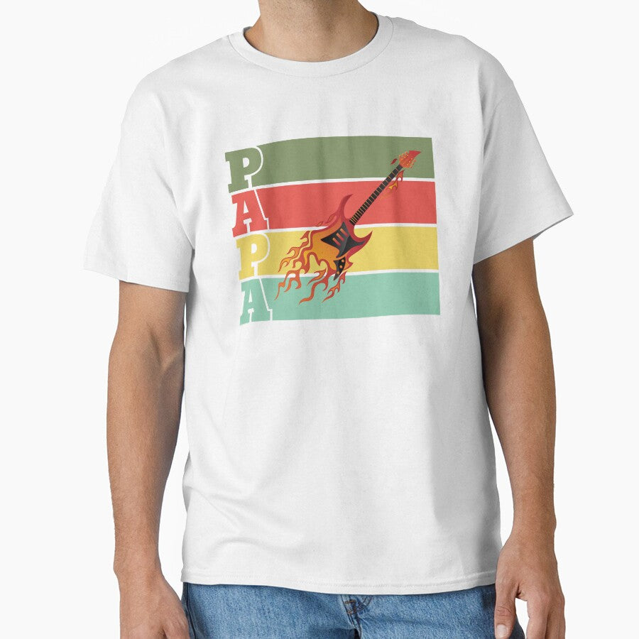 Papa is a guitarist by PODapparel