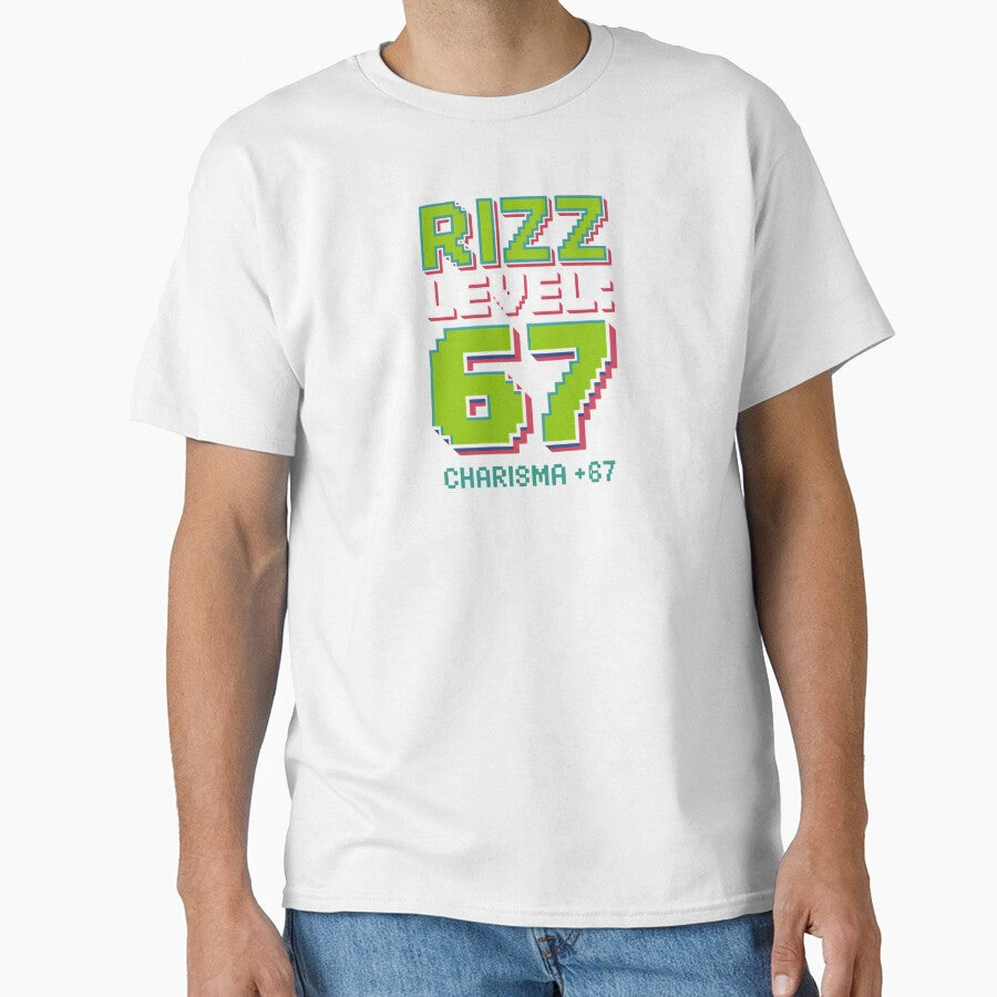 Rizz Level 67 Meme Shirt Youth Trend Six Seven 6 7 Meme 6 7 by grumpzara