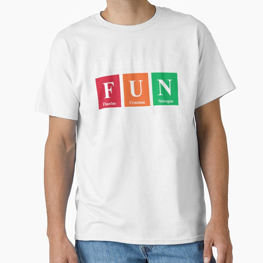 Chemistry is Fun Periodic Table Science Humor by WarmlyGreetings