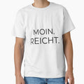 Moin. is enough. – minimalist german quote by EmmaEddyStore