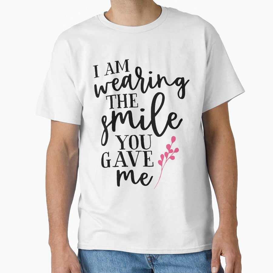 I Am Wearing The Smile, Gift Valentines Day Ideas, Sweet Gifts by coilsandglory