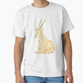 The Golden Al-Wadhihi Silhouette - Arabic Typographic Art by ikonicgallery