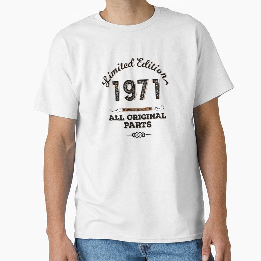 Mens 50th Birthday Gifts T Shirt by DsignTByMason